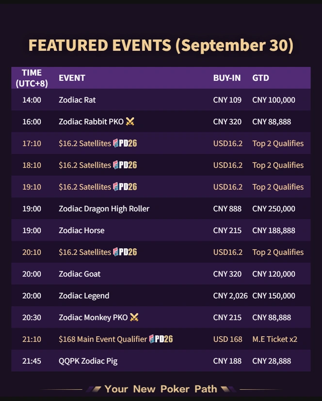QQPK daily flights 2026-09-30