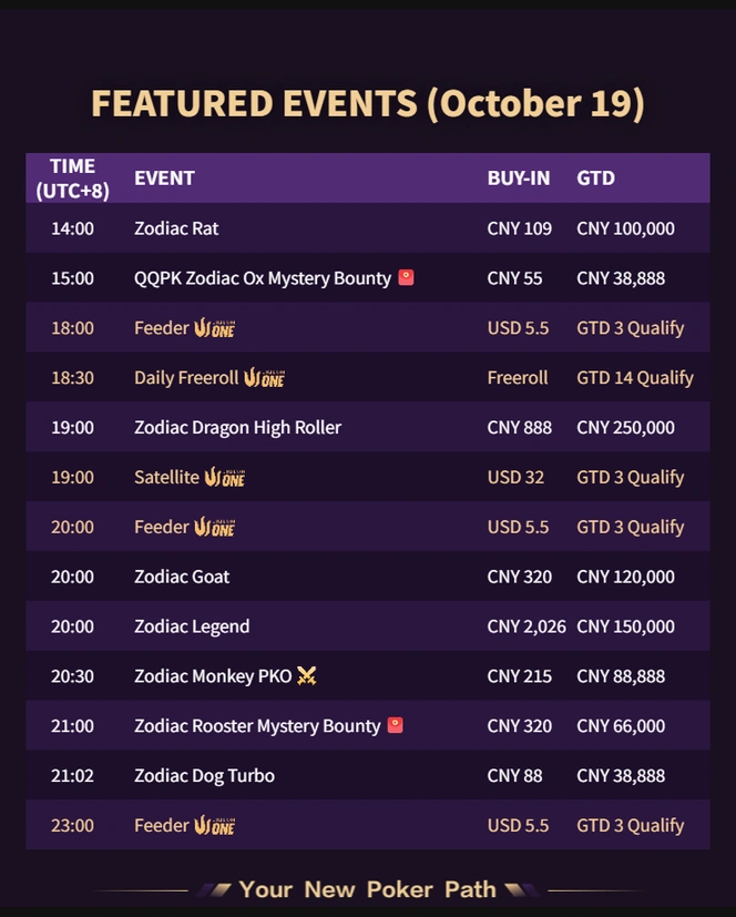 QQPK daily flights 2026-10-19